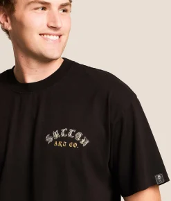 Sullen Dobermin T-Shirt Jet Black