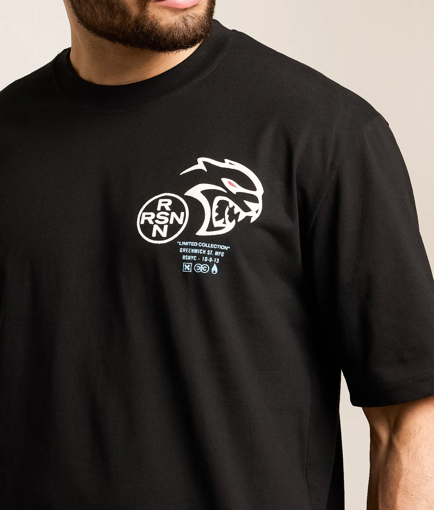 Reason Dodge Hellcat T-Shirt Black Hot