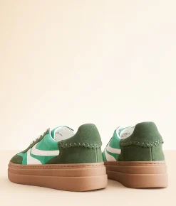 Steve Madden Dodge Sneaker Pink Multi Discount