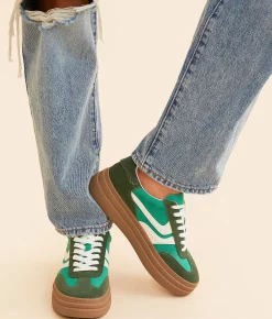 Steve Madden Dodge Sneaker Pink Multi Discount
