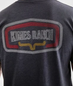 Kimes Ranch Dodson T-Shirt Charcoal Discount