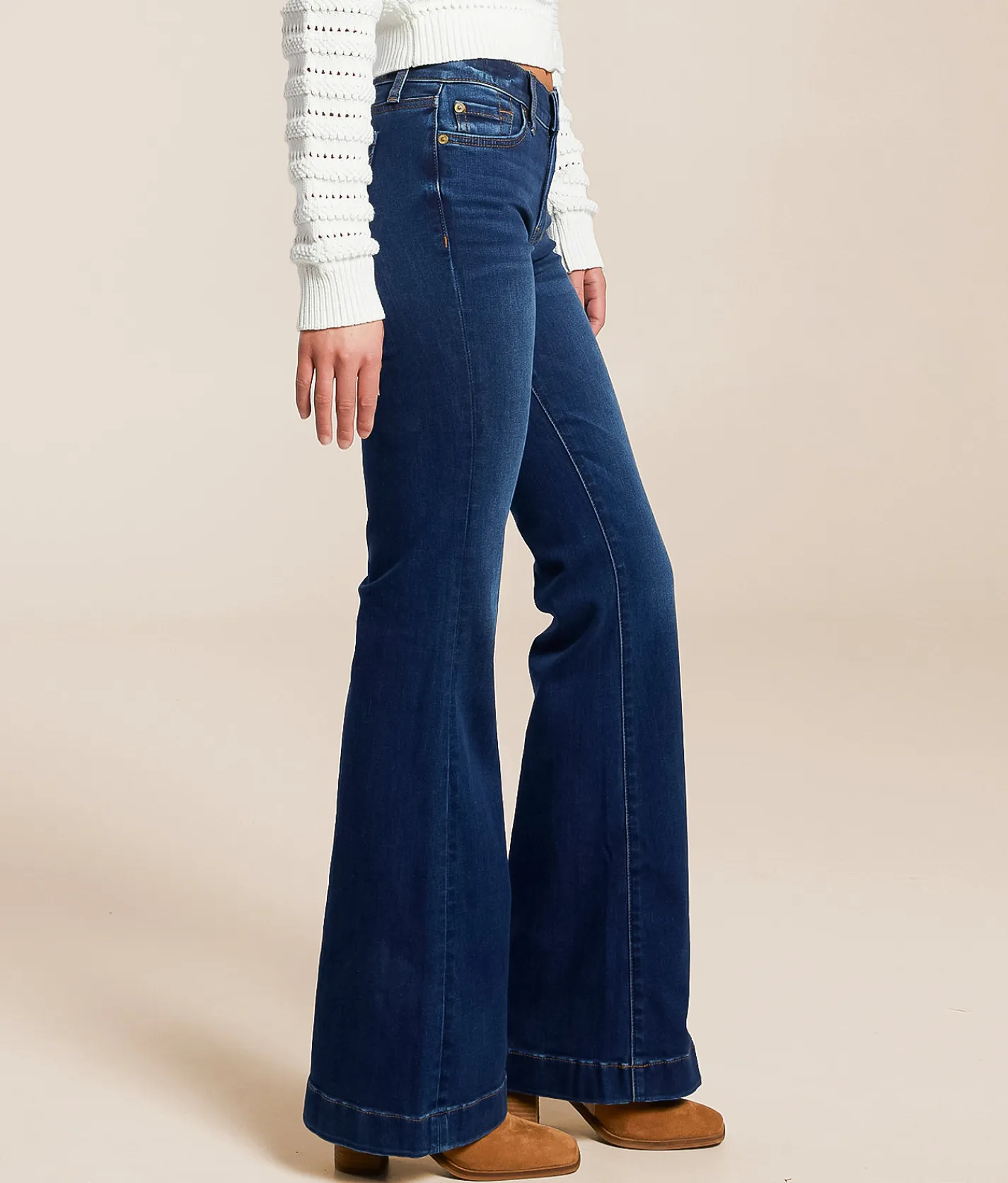 Jeans|7 For All Mankind Jeans | 7 For All Mankind Dojo Flare Trouser Stretch Jean Moreno