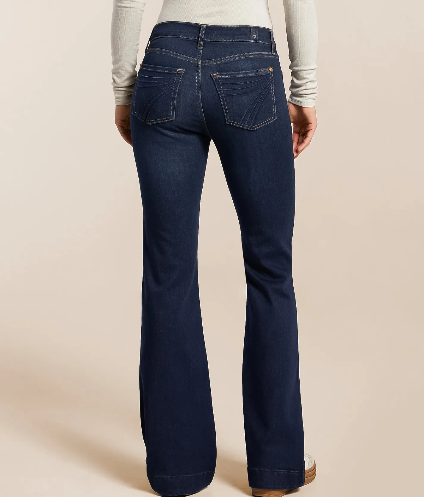 7 For All Mankind Dojo Tailorless Trouser Jean Tried and True Sale