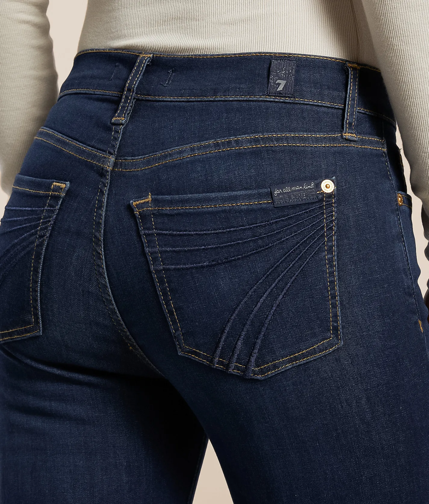 7 For All Mankind Dojo Tailorless Trouser Jean Tried and True Sale