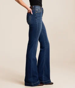 7 For All Mankind Dojo Trouser Stretch Jean Medium Melrose Clearance