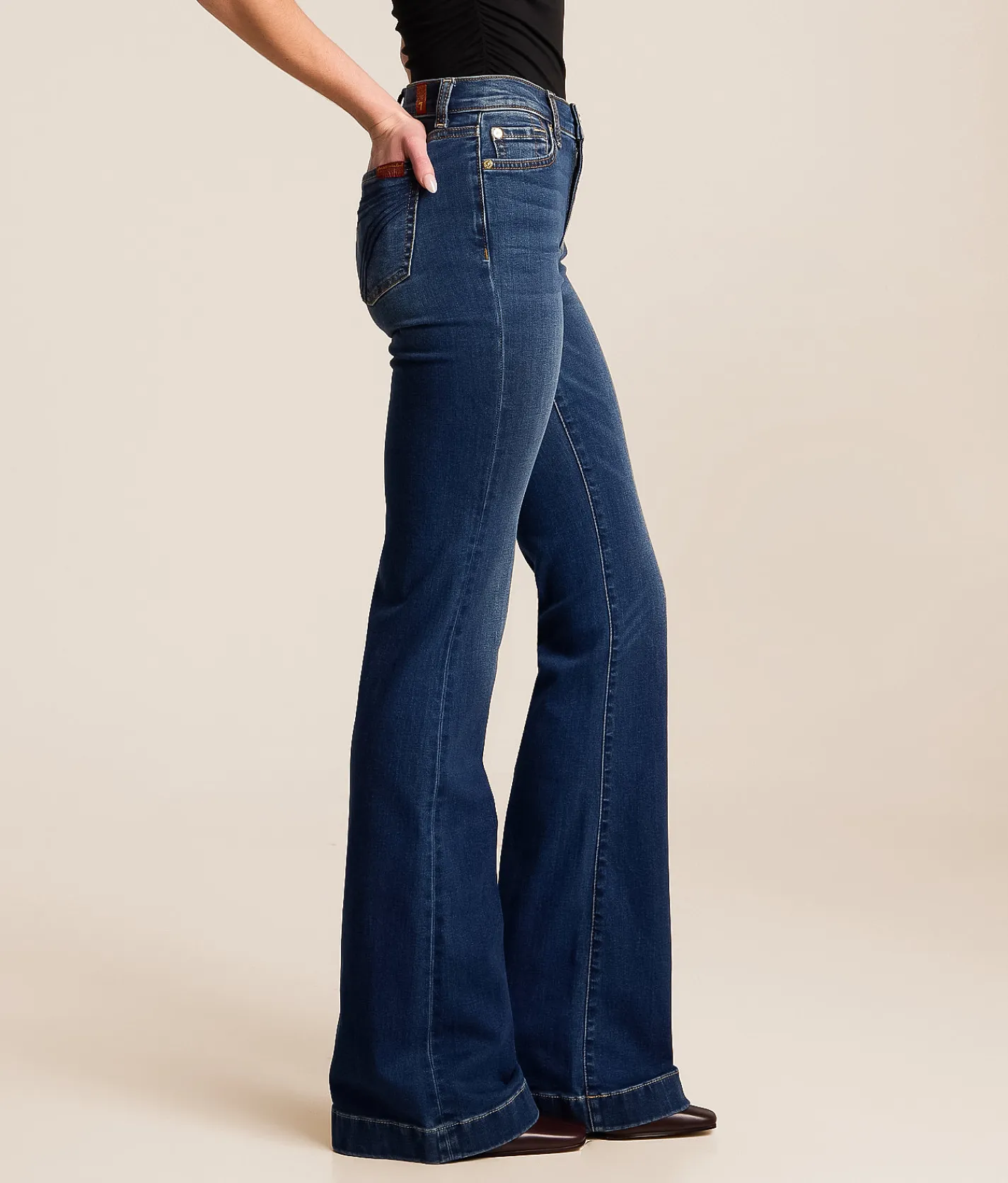 Jeans|7 For All Mankind Jeans | 7 For All Mankind Dojo Trouser Stretch Jean Medium Melrose