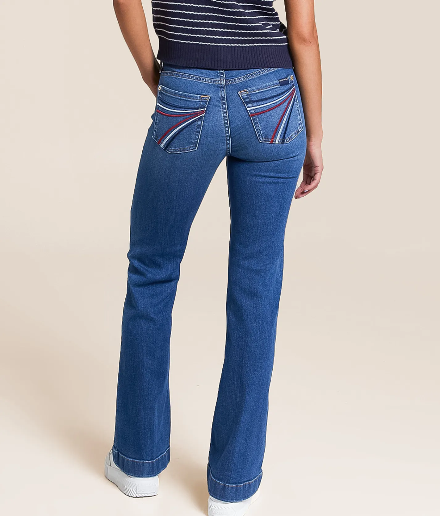 Jeans | 7 For All Mankind Dojo Trouser Stretch Jean Royalty