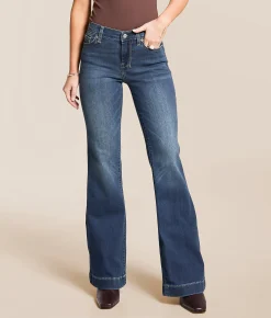 7 For All Mankind Dojo Trouser Stretch Jean Medium Melrose Discount