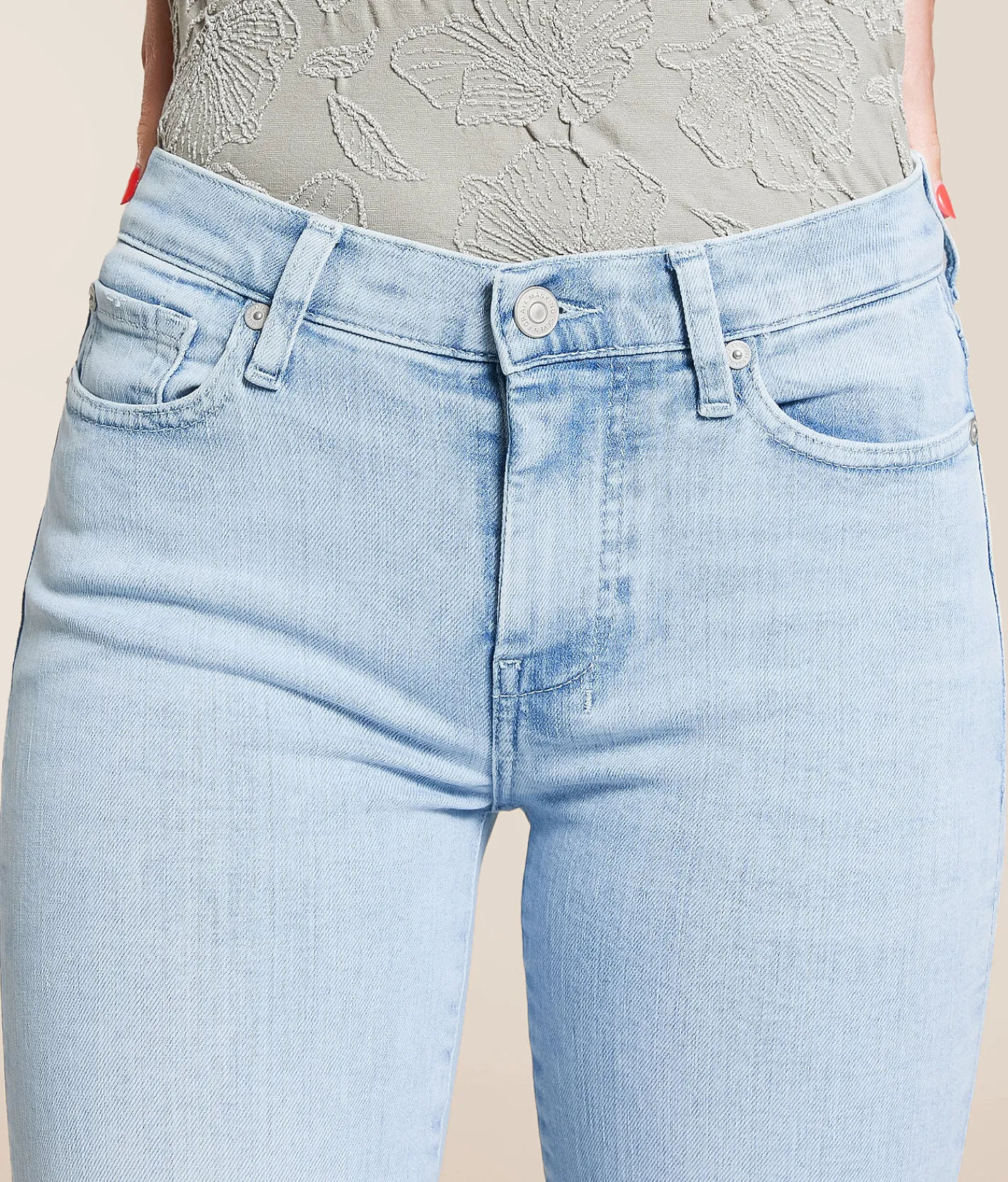 7 For All Mankind Dojo Trouser Stretch Jean Olina Hot