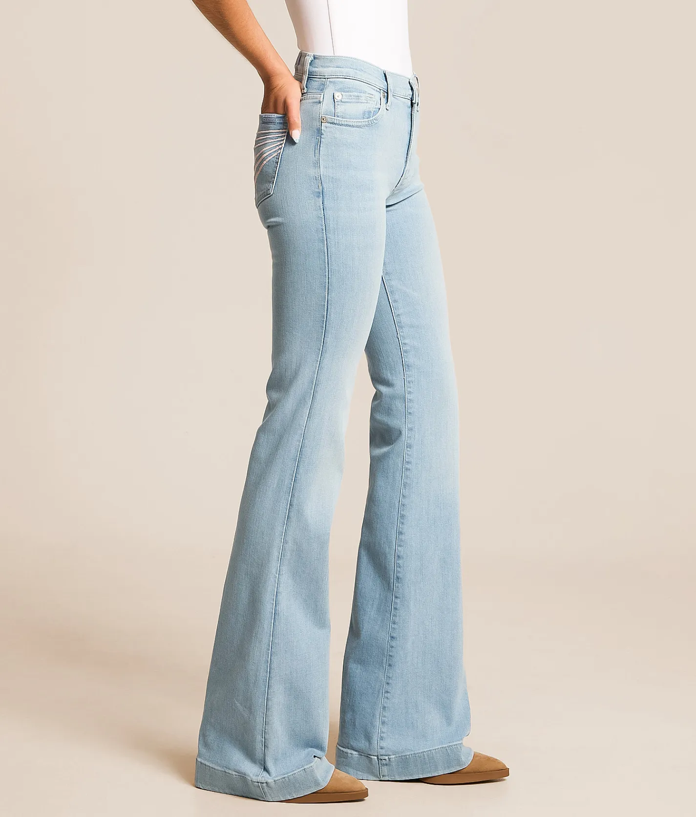 Jeans|Bottoms | 7 For All Mankind Dojo Trouser Stretch Jean Indigo Bloom