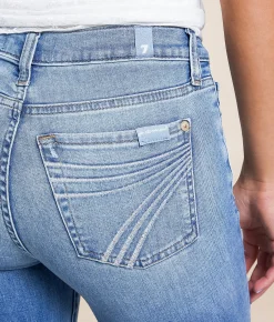 7 For All Mankind Dojo Trouser Stretch Jean Pine Sale