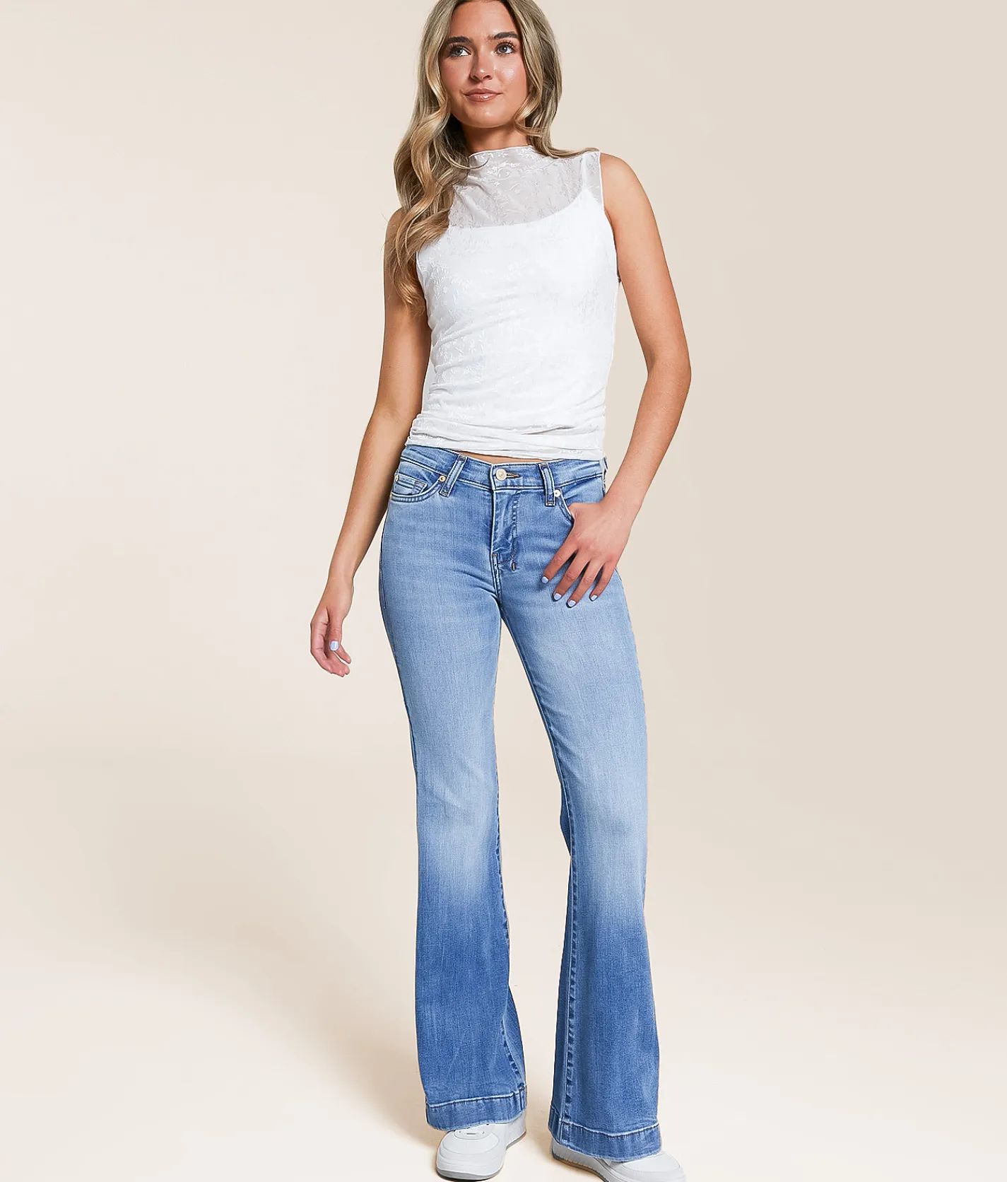 7 For All Mankind Dojo Trouser Stretch Jean Pine Sale