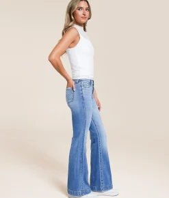 7 For All Mankind Dojo Trouser Stretch Jean Pine Sale