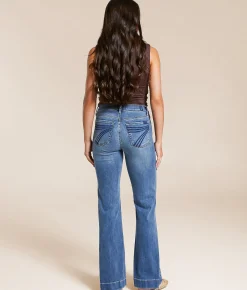 7 For All Mankind Dojo Trouser Stretch Jean Driftwood