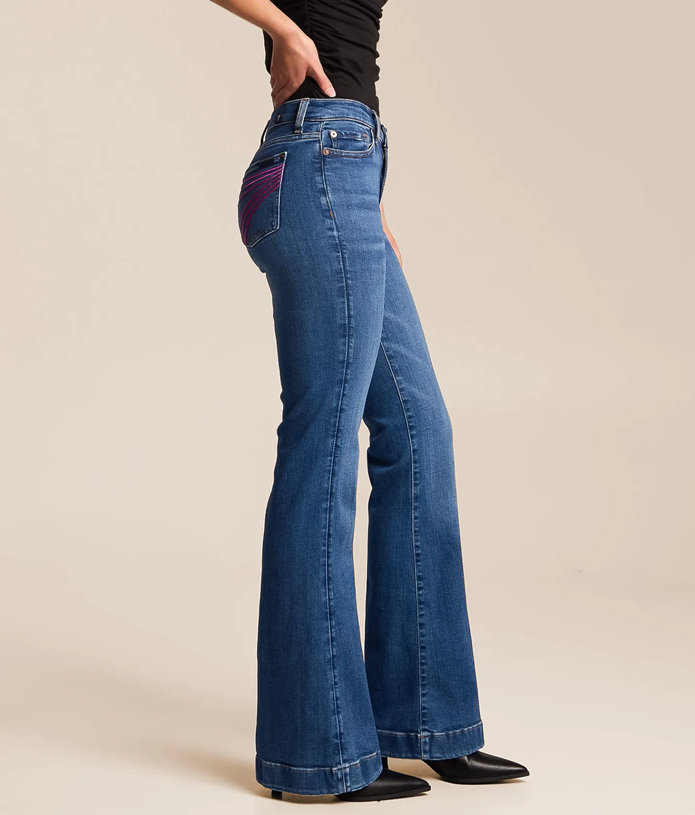Jeans|Bottoms | 7 For All Mankind Dojo Trouser Stretch Jean Moonwater