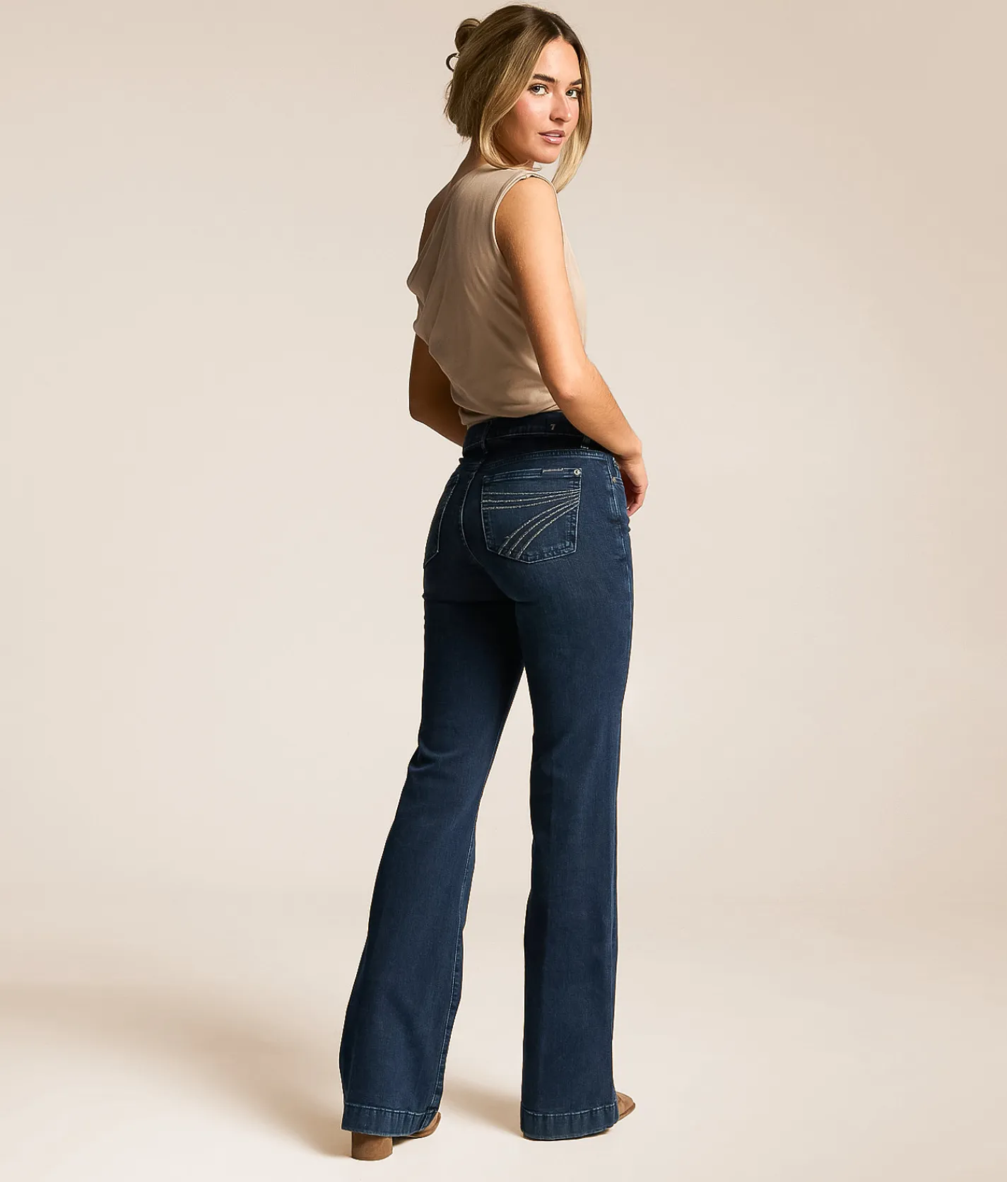Jeans|Bottoms | 7 For All Mankind Dojo Trouser Stretch Jean Spill