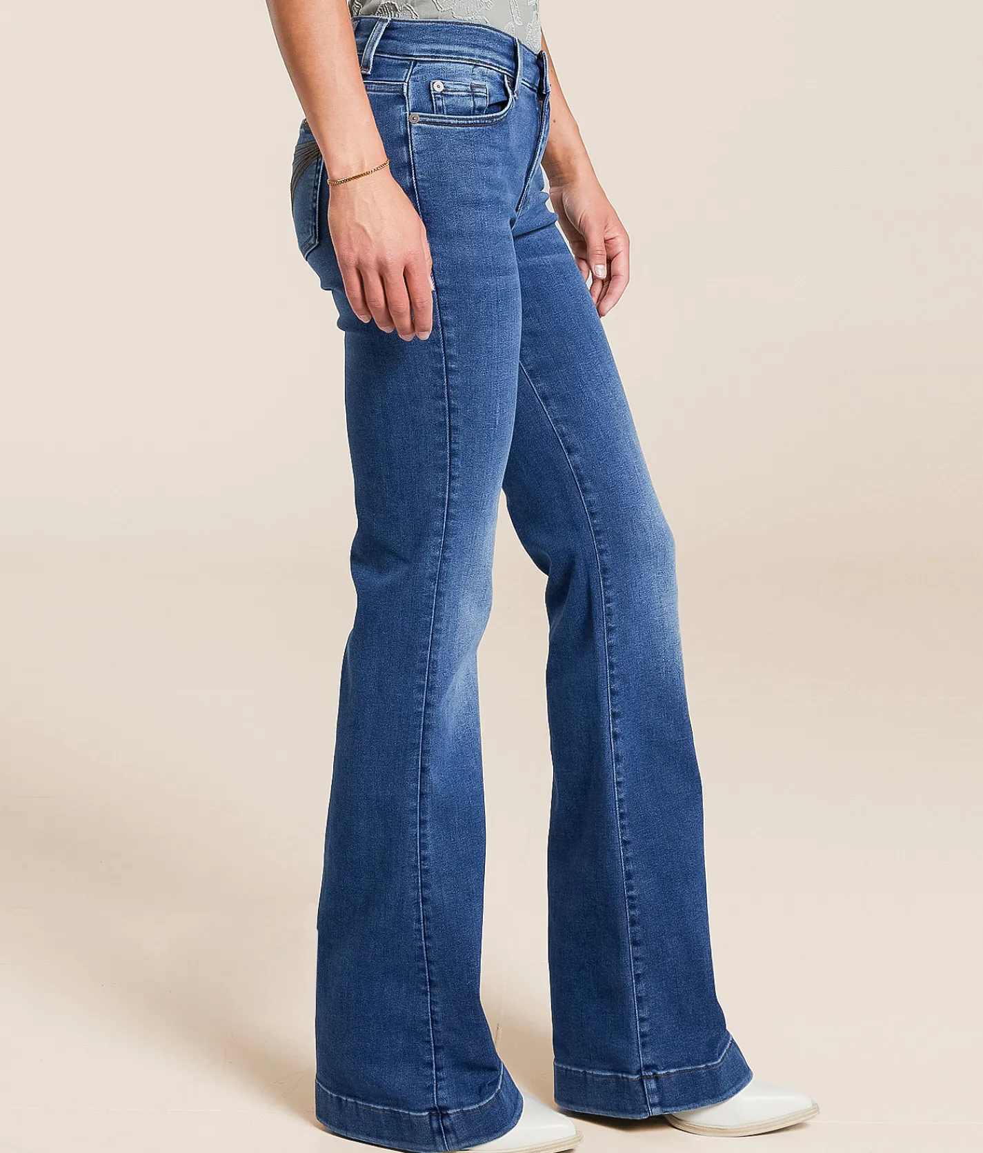 7 For All Mankind Dojo Trouser Stretch Jean Clara Best