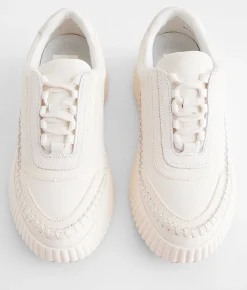 Shoes | Dolce Vita Dolen Platform Leather Sneaker White Leather