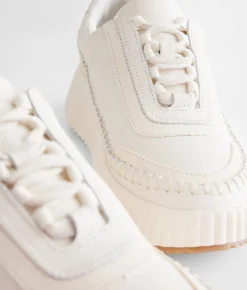 Shoes | Dolce Vita Dolen Platform Leather Sneaker White Leather