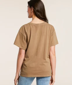 Tops | Goodie Two Sleeves Dolly Parton Jolene Band T-Shirt Brown