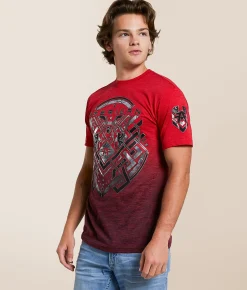 Tops | American Fighter Dolton T-Shirt Cherry DK Cherry Tetris