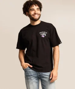 Sullen Don't Look Back T-Shirt Jet Black Clearance