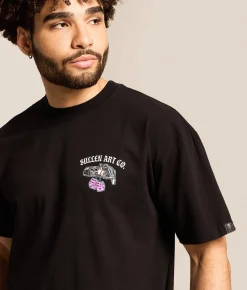 Tops | Sullen Don't Look Back T-Shirt Jet Black