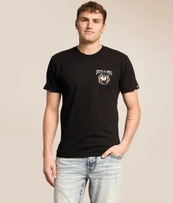 Sullen Don't Scratch T-Shirt Jet Black Clearance