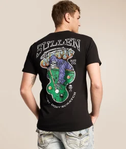 Tops | Sullen Don't Scratch T-Shirt Jet Black