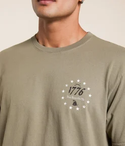 Tops|Graphic T-Shirts | Howitzer Don't Tread T-Shirt Moonmist