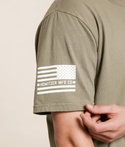 Tops|Graphic T-Shirts | Howitzer Don't Tread T-Shirt Moonmist