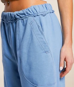 Free People Don't Wait Up Pant Harbor Combo