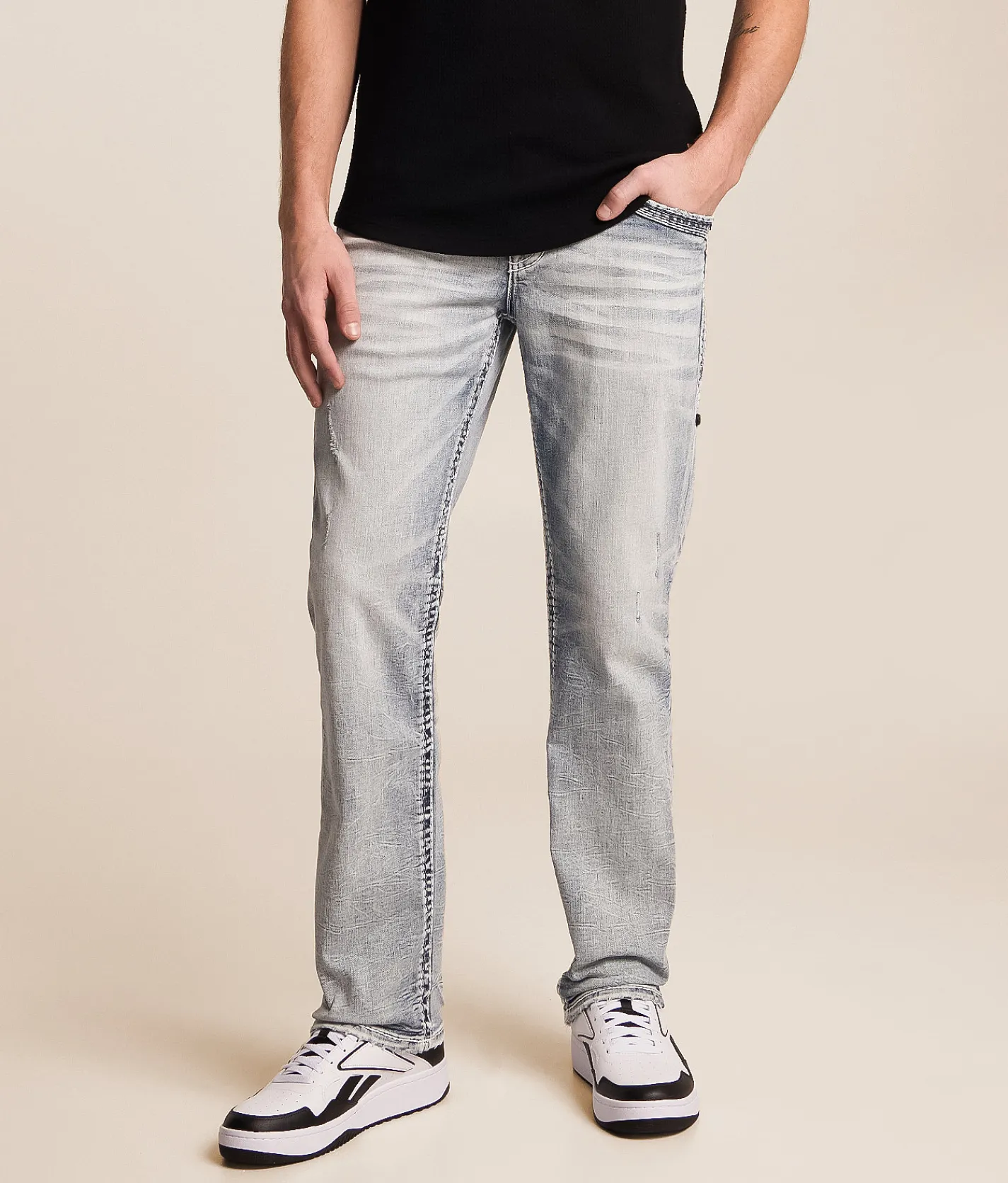 Rock Revival Donn Straight Stretch Jean Donn J205 Best