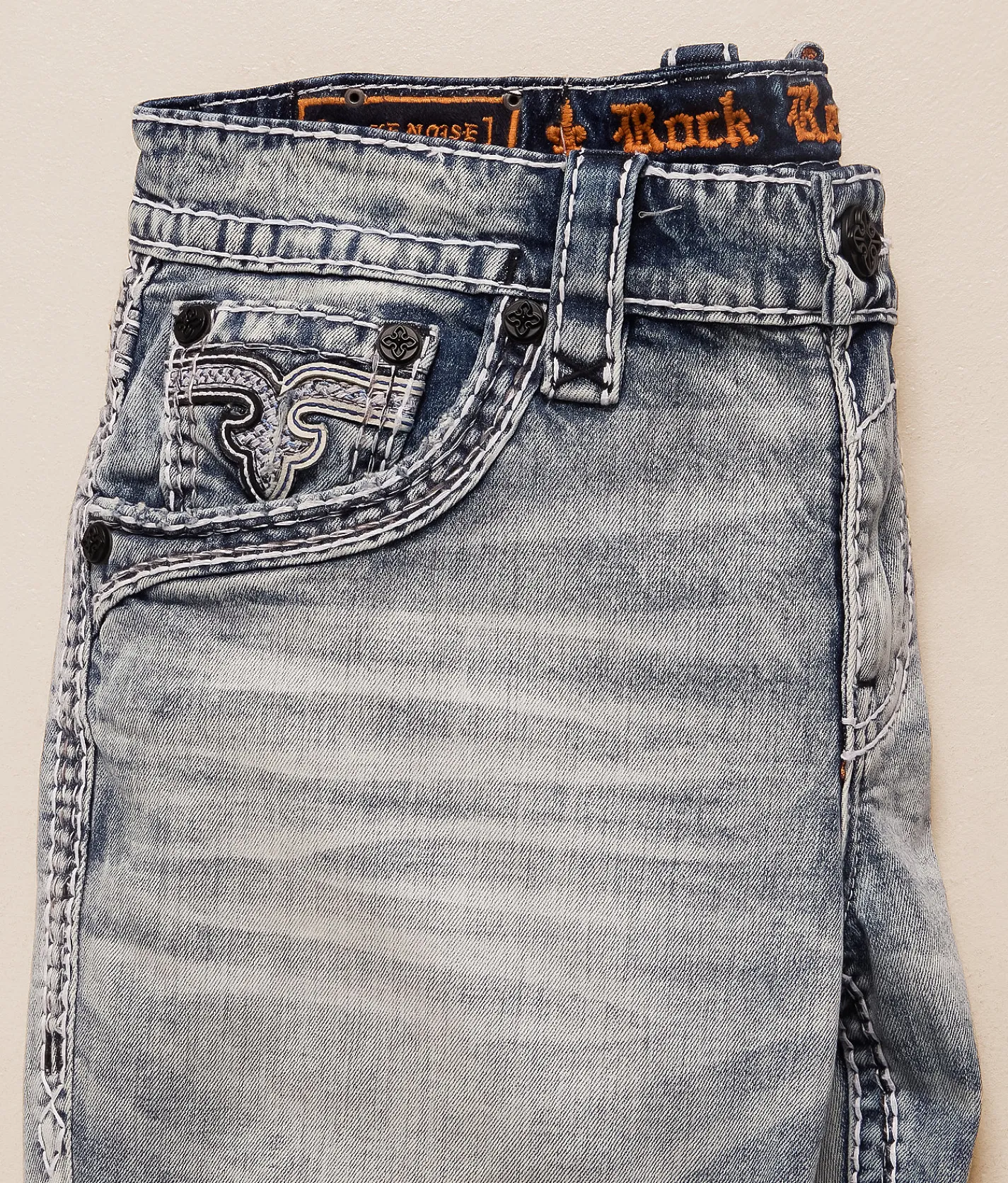 Bottoms | Rock Revival Donn Straight Stretch Jean Donn J205