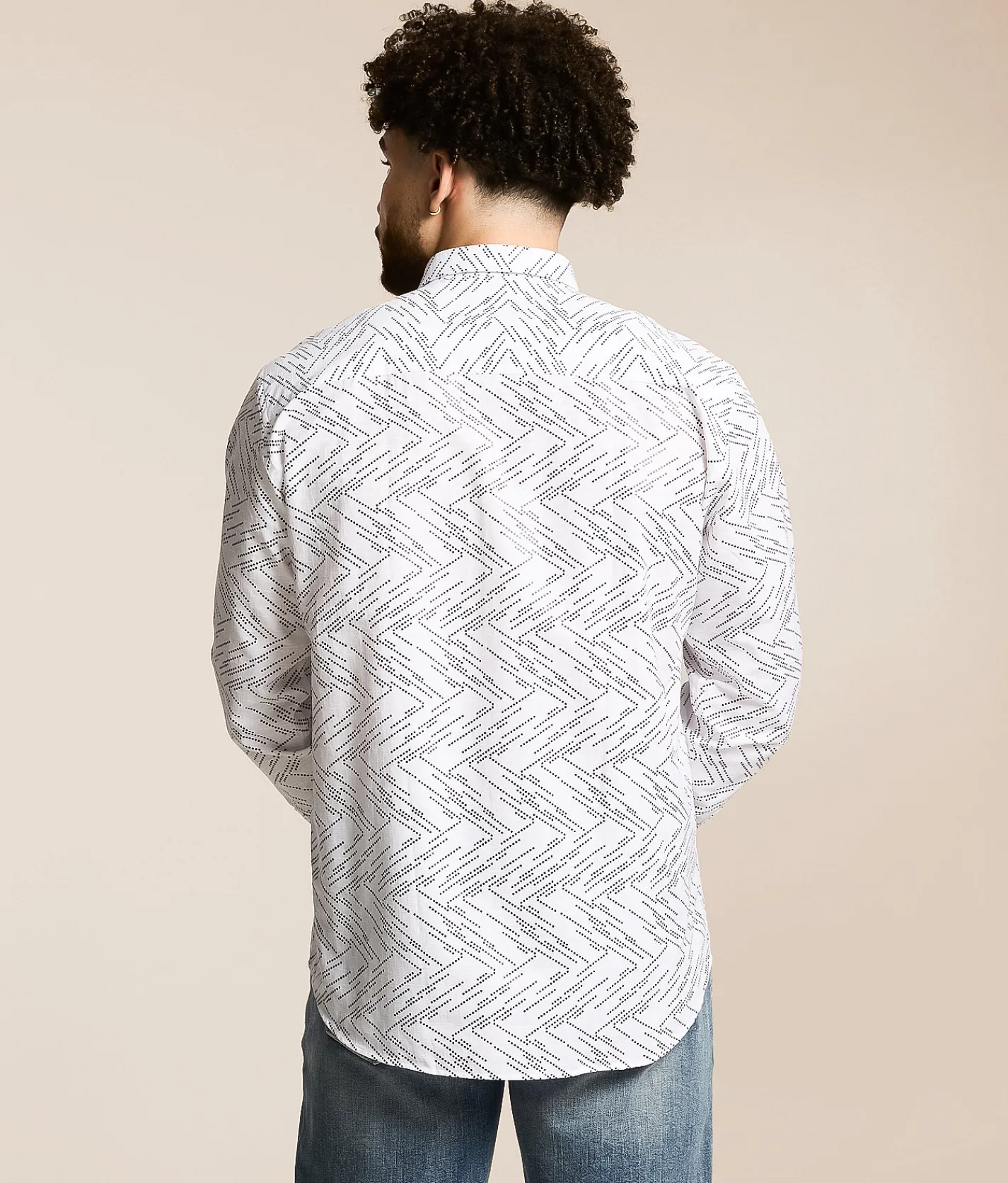 Eight X Dot Shirt White