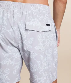 RVCA Dot Stretch Swim Trunks Pale Mauve Sale