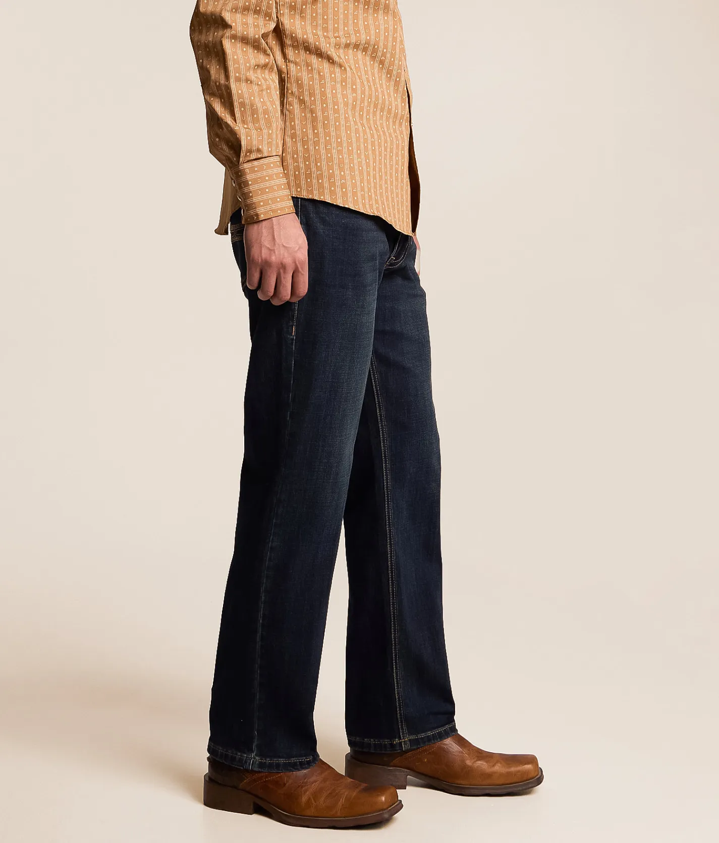 Bottoms|Jeans | Hooey x Rock & Roll Denim Double Barrel Boot Jean Dark Vintage 201