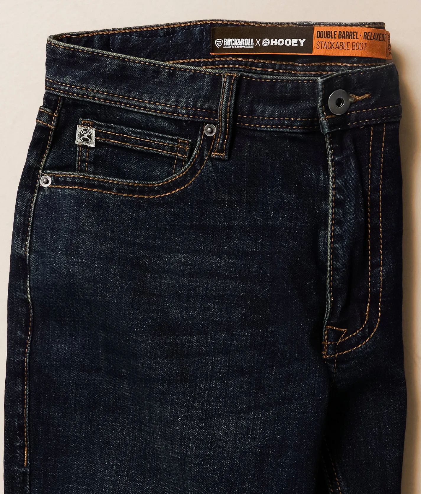 Bottoms|Jeans | Hooey x Rock & Roll Denim Double Barrel Boot Jean Dark Vintage 201