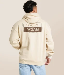 Tops | RVCA Double Bar Split Hooded Sweatshirt Off White