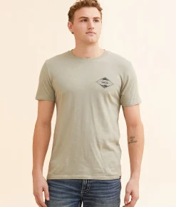 Graphic T-Shirts | Hurley Double Diamond T-Shirt Sage