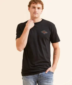 Graphic T-Shirts | Salty Crew Double Diamond T-Shirt Black