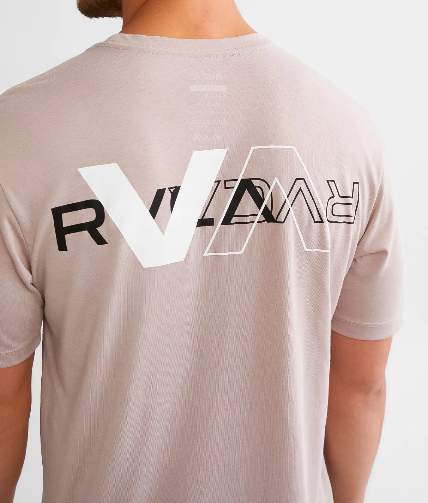 Graphic T-Shirts | RVCA Double Sport T-Shirt Desert Sand