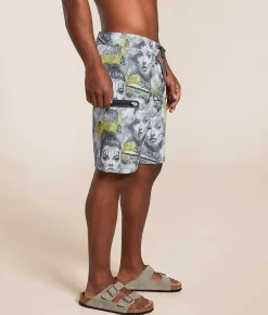 Bottoms | Sullen Doubles Stretch Boardshort Grey