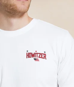 Graphic T-Shirts | Howitzer Double Strike T-Shirt White