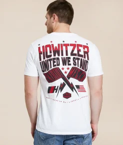Graphic T-Shirts | Howitzer Double Strike T-Shirt White