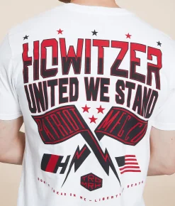 Graphic T-Shirts | Howitzer Double Strike T-Shirt White