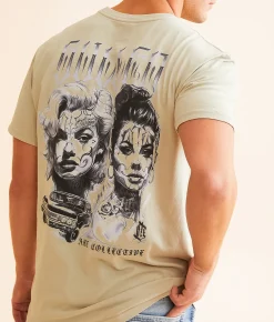 Graphic T-Shirts | Sullen Doubles T-Shirt Agate Gray
