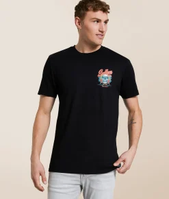 Tops|Graphic T-Shirts | Sullen Double Trouble T-Shirt Jet Black