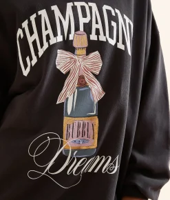 Z Supply Dreams Sunday Pullover Black Sands Best