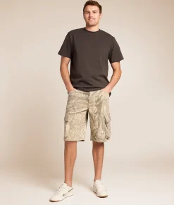 Departwest Drifter Baggy Camo Cargo Stretch Short Rossford New